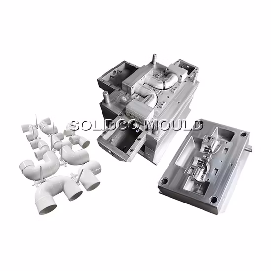 Moldes profesionales para accesorios de tuberías de inyección de plástico, de la mejor dureza, alta calidad y alto rendimiento (PVC, PPR, CPVC, PP)